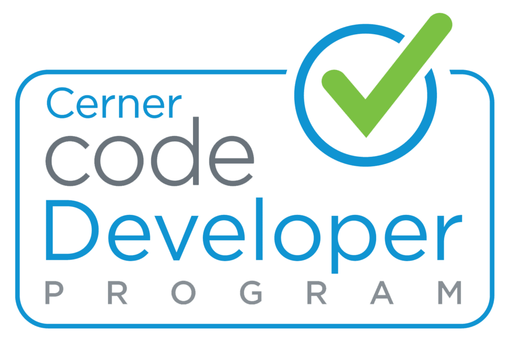 Cerner Code Developer Program Integration Logo