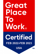 great place to work certified badge for 2022-2023